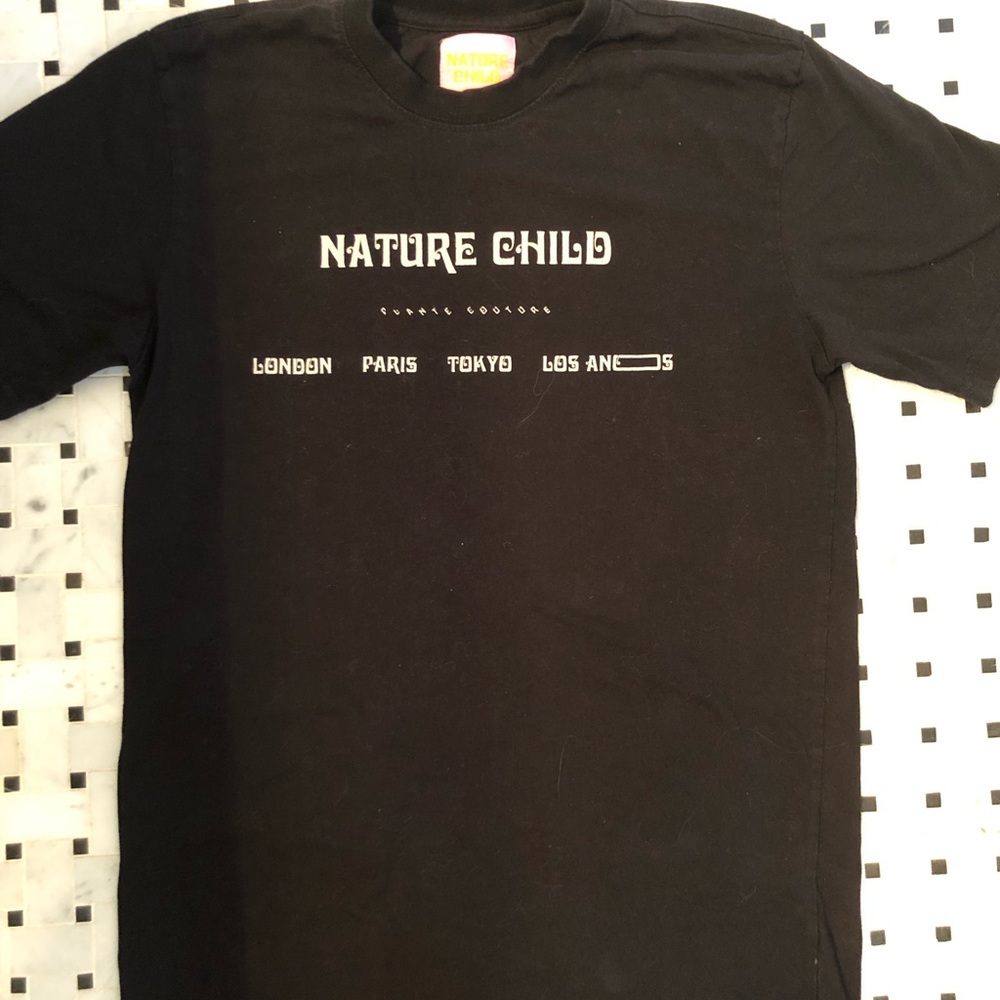 Nature child urban outfitters black shirt